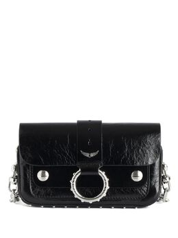 Zadig&Voltaire: Чёрный клатч  Kate