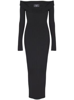 Balmain: Трикотажное платье 