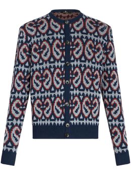 ETRO: Жаккардовый кардиган 