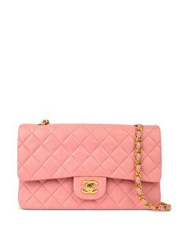 CHANEL Pre-Owned: Розовая сумка 