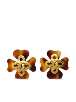 CHANEL Pre-Owned: Серьги 