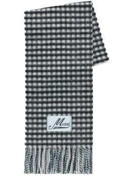 Marni: Чёрный шарф 