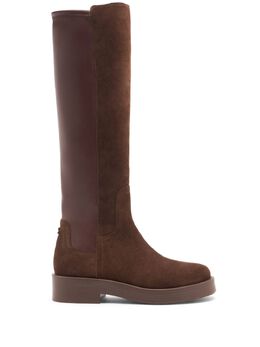 Casadei: Коричневые ботинки 