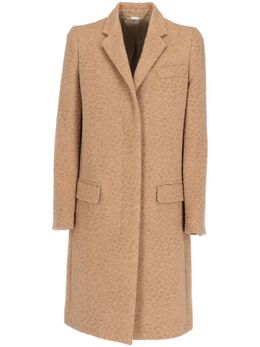 Helmut Lang Pre-Owned: Пальто с леопардовым принтом 