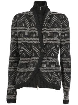 CHANEL Pre-Owned: Тёмный кардиган 