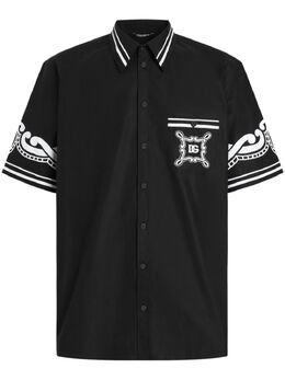 Dolce & Gabbana: Чёрная рубашка 