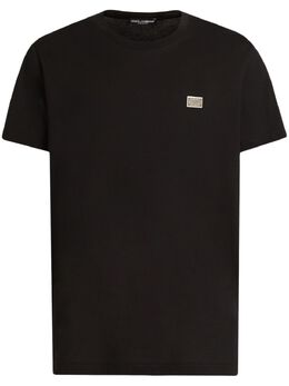 Dolce & Gabbana: Чёрная футболка  T
