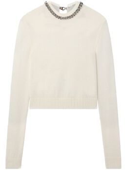 Stella McCartney: Трикотажный свитер  Falabella