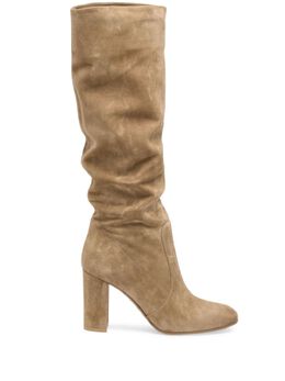 Gianvito Rossi: Бежевые ботинки  Glen