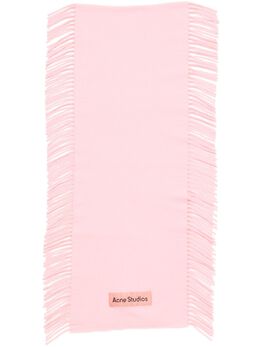 Acne Studios: Розовый шарф 
