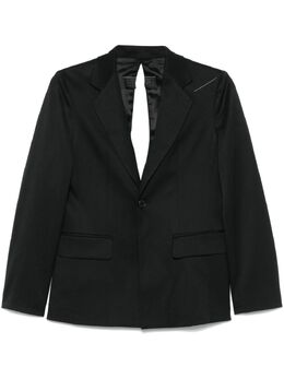 MM6 Maison Margiela: Чёрный жакет 
