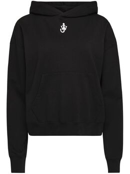 JW Anderson: Чёрная толстовка  Anchor