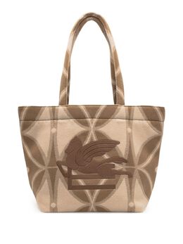 ETRO: Бежевая сумка-шоппер 