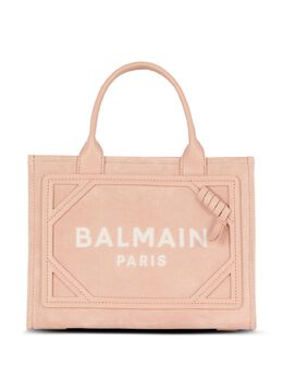 Balmain: Розовая сумка-шоппер  B-Army