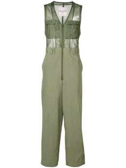 Comme Des Garçons Pre-Owned: Зелёный комбинезон 