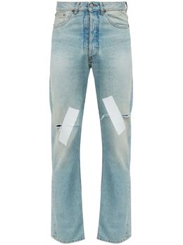 MM6 Maison Margiela: Рваные джинсы 