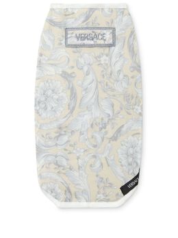 Versace: Светлая футболка  Barocco