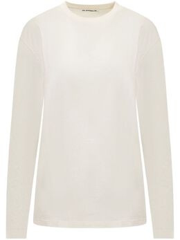 Jil Sander: Футболка с длинным рукавом 
