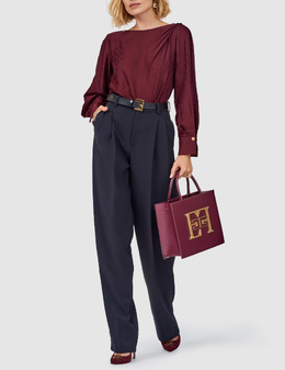ELISABETTA FRANCHI: Чорні брюки 
