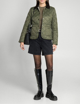 BARBOUR: Куртка цвета хаки 