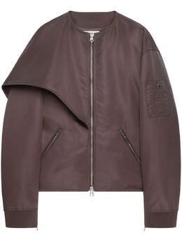 Courrèges: Куртка с бантом 