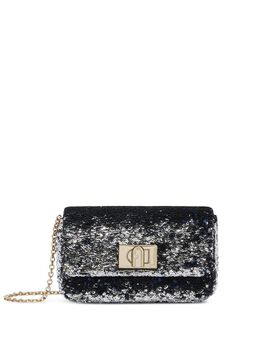 Furla: Серебристая сумка  1927 Mini