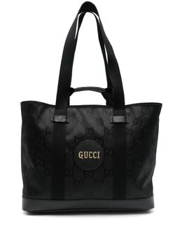 Gucci Pre-Owned: Чёрная сумка-шоппер 