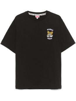 Kenzo: Чёрная футболка 