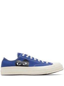 Comme Des Garçons Play: Голубые кроссовки 