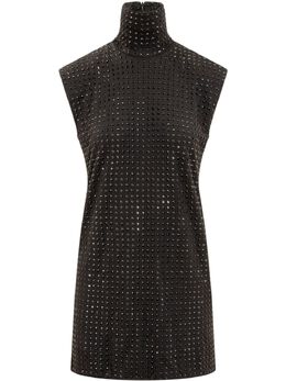Sportmax: Чёрное платье 
