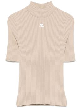 Courrèges: Футболка с коротким рукавом 