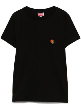 Kenzo: Чёрная футболка 