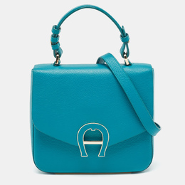 Aigner: Зелёная сумка на руку 