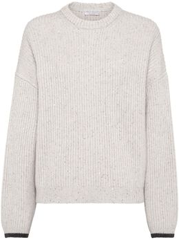 Brunello Cucinelli: Светлый свитер 