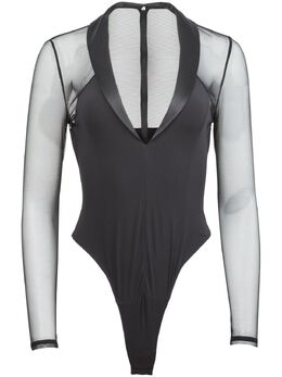 Fleur Du Mal: Чёрный боди 