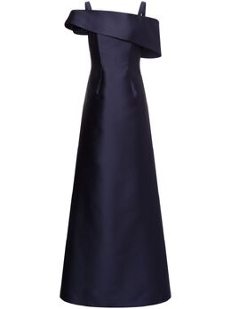 Alberta Ferretti: Платье с открытыми плечами 