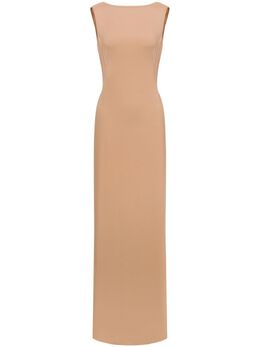 Alberta Ferretti: Драпированное платье 