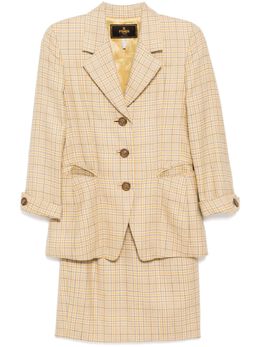 Fendi Pre-Owned: Жёлтая куртка 