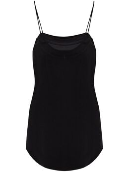Balmain: Чёрный топ 