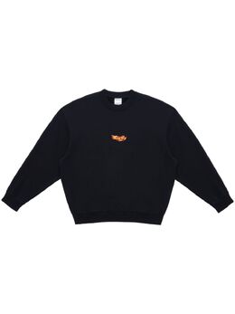 Marcelo Burlon County of Milan: Чёрный свитшот 