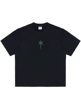 Marcelo Burlon County of Milan: Чёрная футболка 