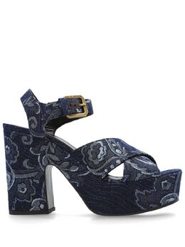 ETRO: Голубые сандалии 