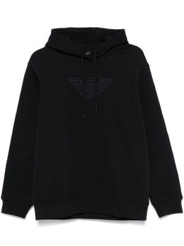 Emporio Armani: Голубая толстовка 
