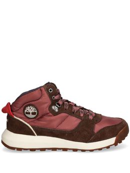 Timberland: Красные кроссовки 