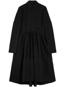 Jil Sander: Рубашка миди 