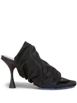 Marni: Чёрные сабо 