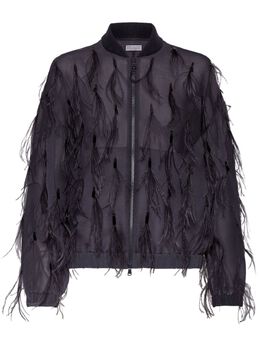 Brunello Cucinelli: Атласная куртка 