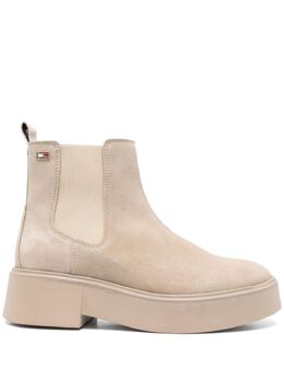 Tommy Hilfiger: Светлые ботинки 
