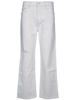Tommy Jeans: Белые джинсы 
