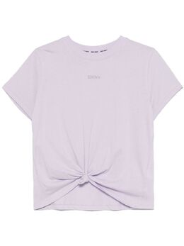 DKNY: Фиолетовая футболка 